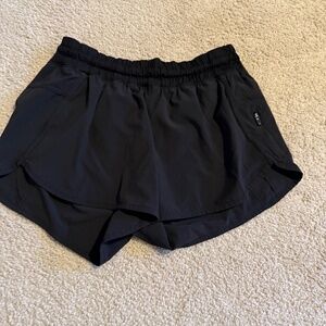 lululemon athletica Black Athletic Shorts